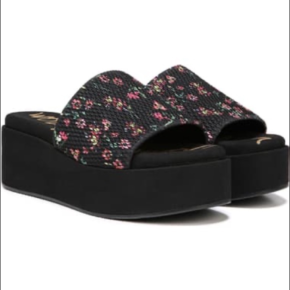 sam edelman wendi platform slide sandal